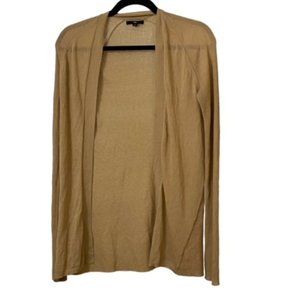 Gap Lightweight Stretchy Tan Cardigan Sweater- Size M